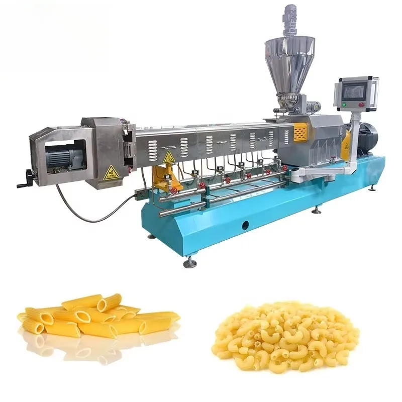Full Automatic Macaroni Pasta Production Line, Industrial Electric Making Machine for Custom Processing Plant