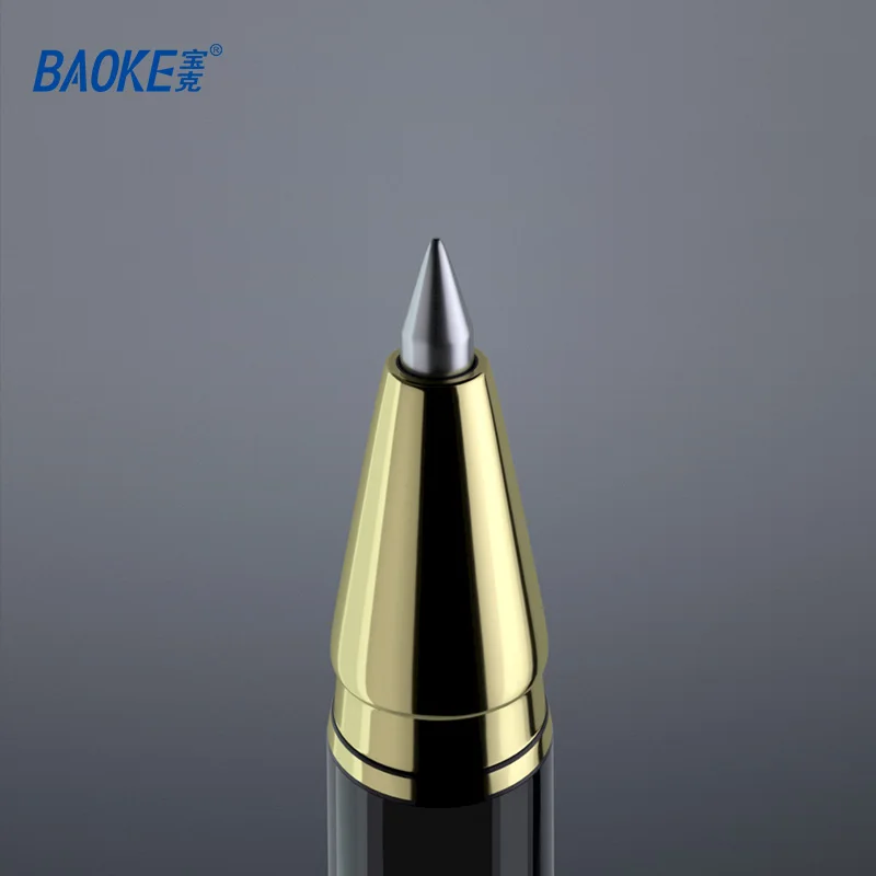 BAOKE PM177 12pcs 0.5mm Exquisite Metal Gel Pen Set