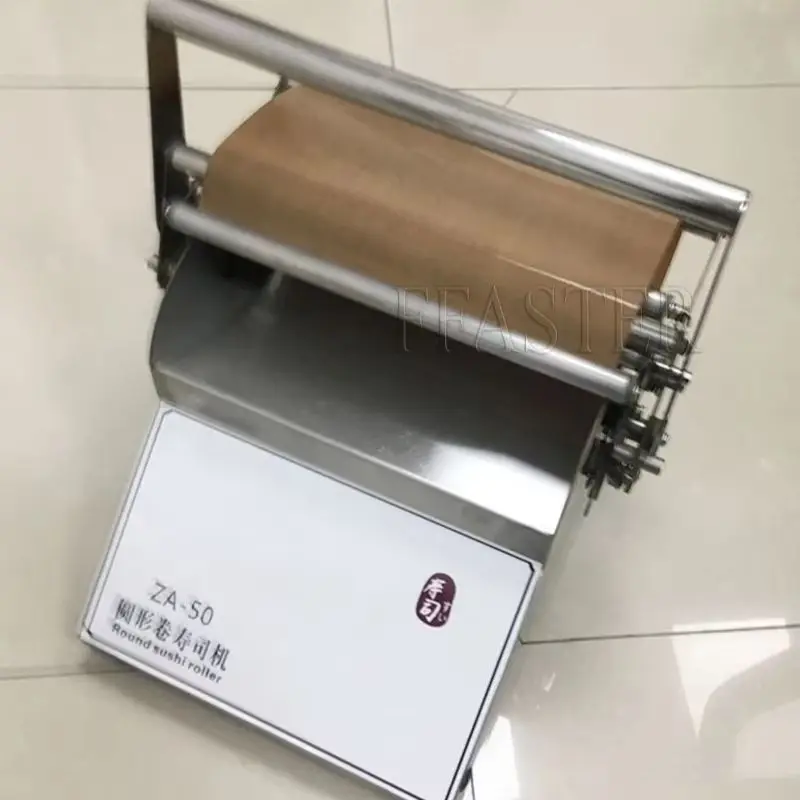 آلة صنع السوشي المستديرة المربعة المحمولة آلة لف لفائف الأرز السوشين اليابانية