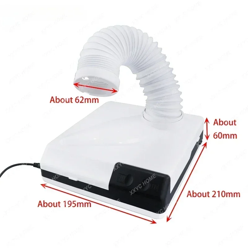 

60W Dust Collector Extractor Dental Vacuum Cleaner Dental Lab Equipment Dust Suction Machine for Polishing