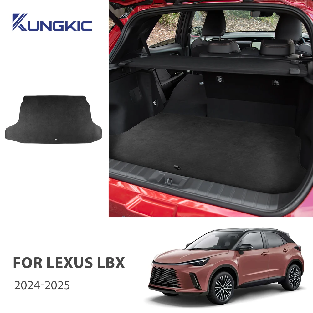 

Suede Rear Trunk Pad For Lexus LBX AY10 2023 2024 2025 Accessories Decal Flannel Anti-dirty Cargo Liner Mat Cover