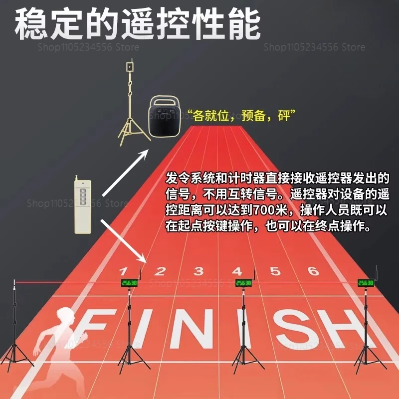 Infrared Wireless Timing Sensor For Sprint Long Jump Football Basketball Speed Training