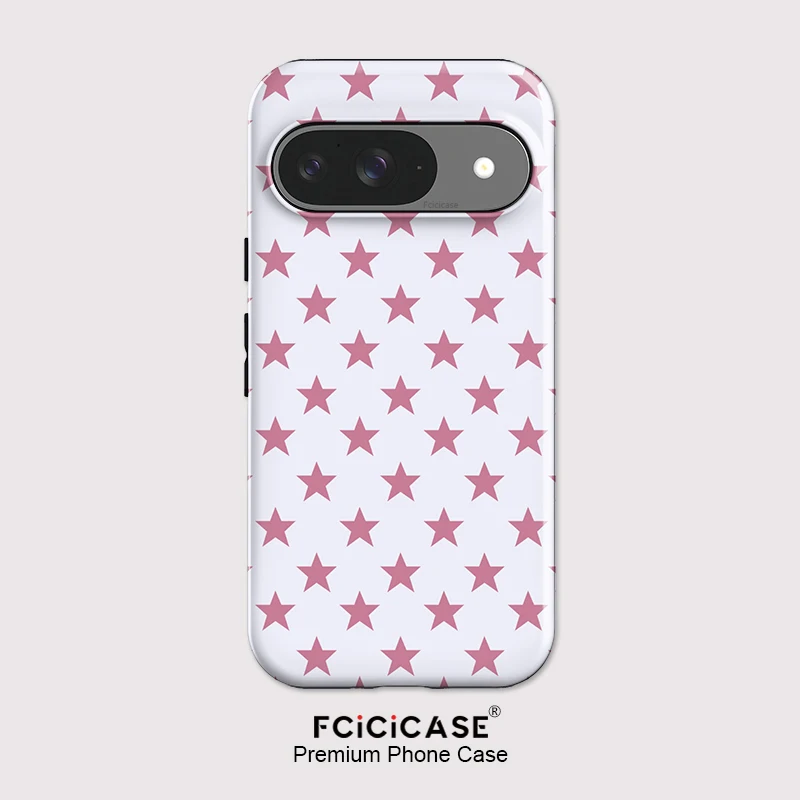 Fcicicase Shockproof Phone Case For Google Pixel 10A 10 9 8 Pro 9 10 Pro XL 7A 8A Stars Painting Anti-knock Dual Layer Cover