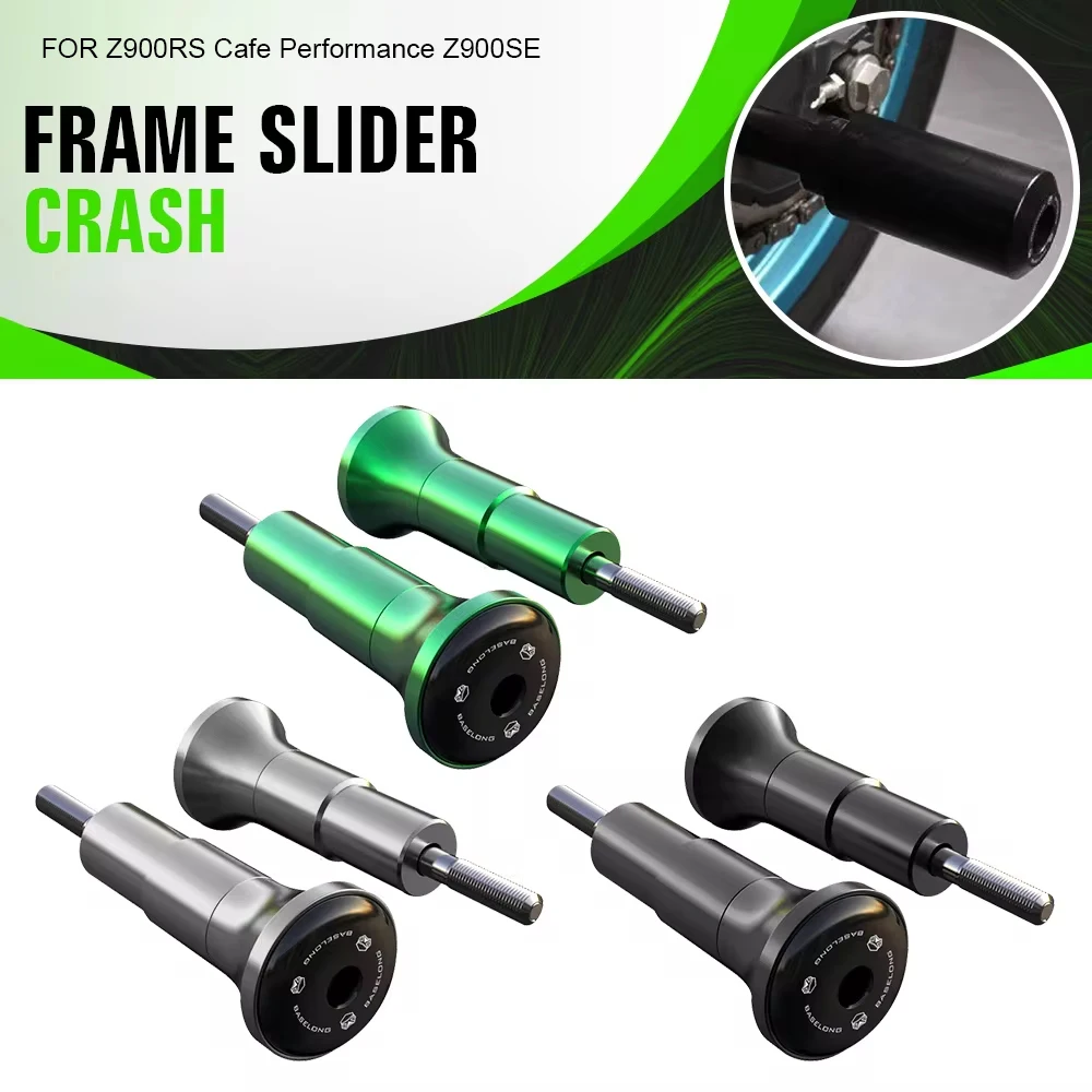 

Motorcycle Frame Sliders Falling Guards Engine Crash Pad Crash Protector For KAWASAKI Z900SE Z900RS Cafe 2018-2020-2021-2023