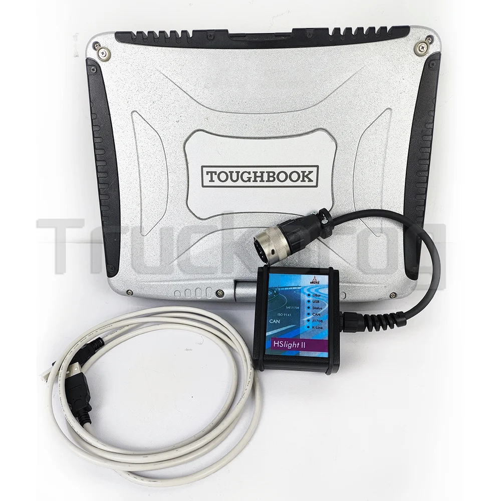 Xplore Tablet/CF19 Toughbook+ for Deutz HS Light II with Serdia2000 Vehicle Communicator Interface for Controllers EMS 2.1/2.2