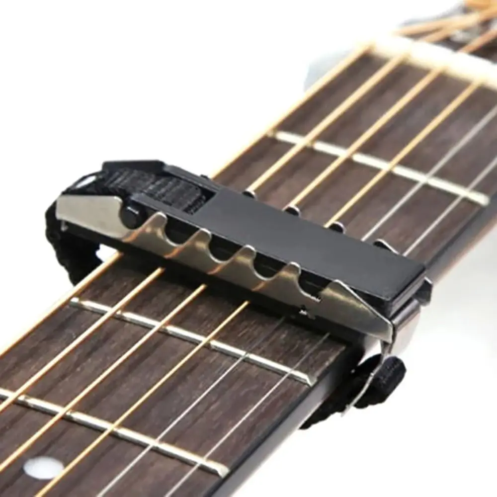 1Pcs Adjustable Guitar Capo Plastic Metal Tone Changer Tool Folk Style/Classical Style Quick Release Clamp