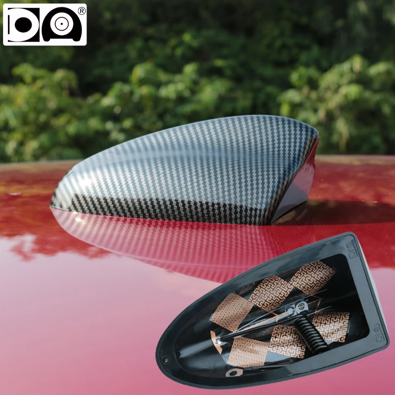 Universal Super Shark Fin Antenna Special Car Radio Aerials FM AM Piano Paint Stronger Signal Suitable for Renault Kadjar