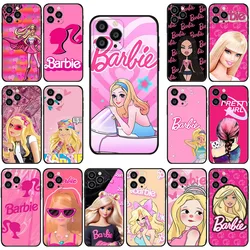 Silicone Case For Huawei Y5P Y6 Y6S Y6P Nova 2 2i 3 3i 4E 5T P20 P30 P40 Y9A Lite Pro KK-4 Barbie Girl