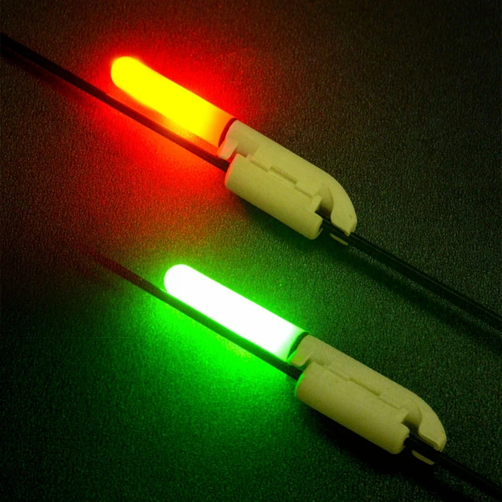 1/2/3/4Pcs LED Float Stick Light Electronic Rod Removable Waterproof Night Fishing Striking CR425 Battery Luminous Lamp Tackle