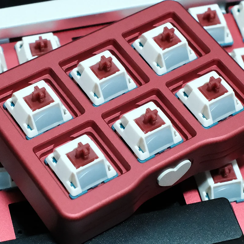 Wingtree 277 Linear Switch Customized Hot Swappable 37g 45g Trigger Gaming Mechanical Keyboard Accessories Switches DIY Gift