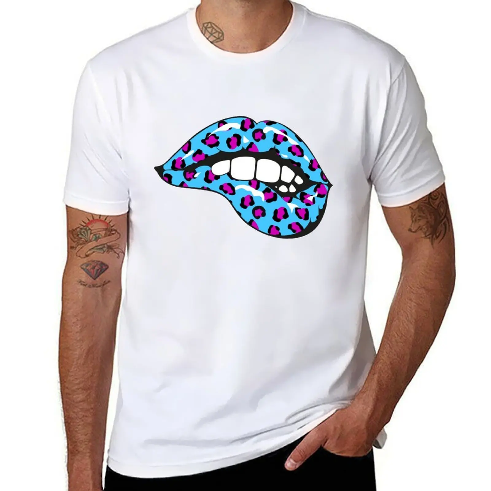 Ben Azelart Merch Lip Logo T-Shirt g man t shirts for men man t shirt graphic cotton t shirts high quality T-Shirt