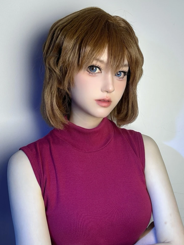 زي تنكري لشخصية أراي شينيتشي من أنمي المحقق كونان، شعر رمادي للأطفال، يشمل الفستان والإكسسوارات