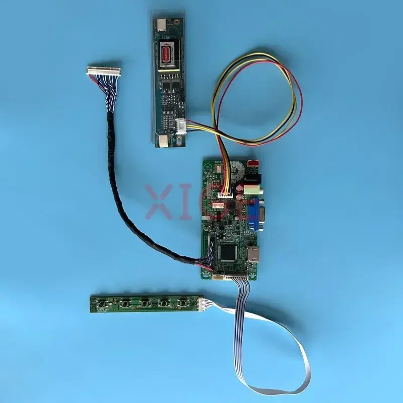 

For LM171WX3-TL HSD170MGW1 LCD Screen Controller Driver Board 30Pin LVDS HDMI-Compatible 1440*900 Test Kit DIY 2CCFL VGA Monitor