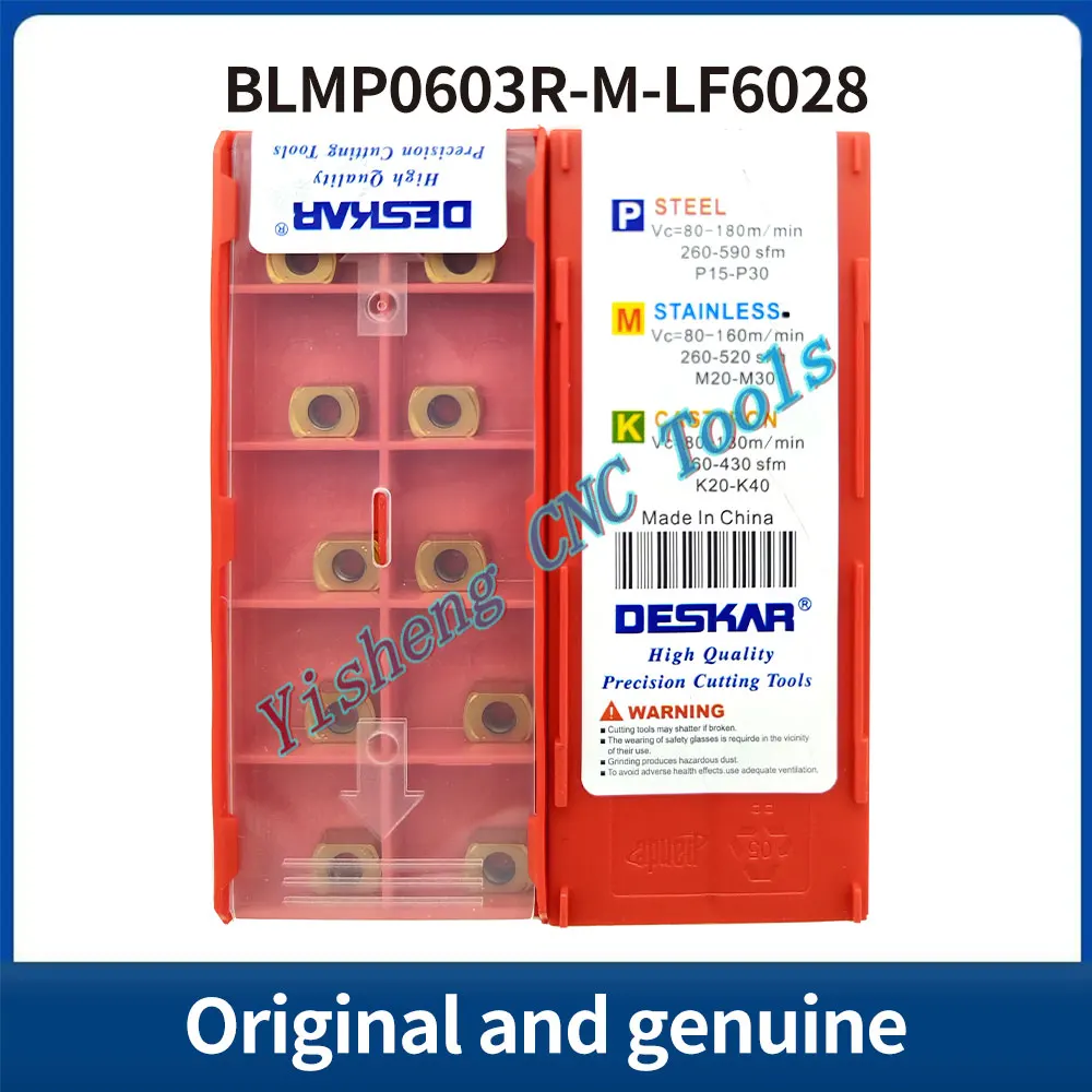 

DESKAR 100% Original BLMP0603R-M BLMP0904R-M LF6018 LF6028 CNC cutting tool indexable threading carbide insert