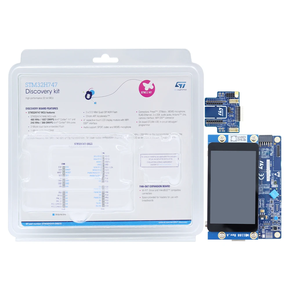 Voor STM32H747I-DISCO STM32H747 Discovery Embedded Microcontroller Ontwikkelingsbord
