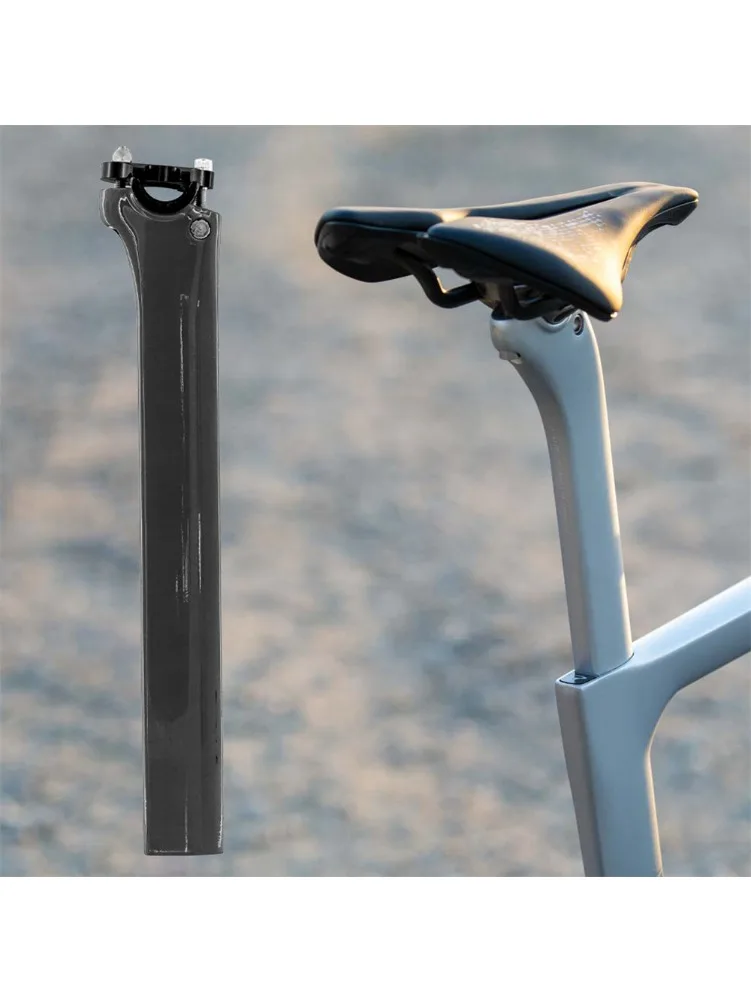 AliExpress NONE Carbon SeatPost For Dogma New F Bike Carbon Seat Post Ultralight Bicycle Saddle Tube 0 Degree 340mm Bicycle Parts