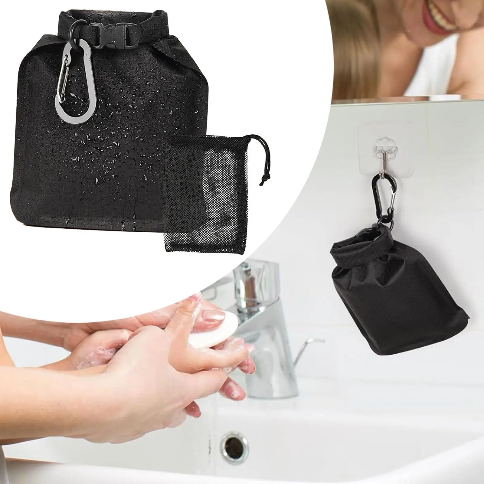 

Travel Soap Bar Bag Travel Soaps Case for Camping Conditioners Bar Vacation