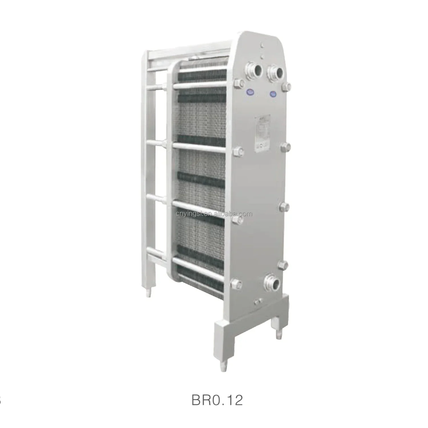 الفولاذ المقاوم للصدأ SS304 SS316L PHE مرحلة واحدة لوحة نوع مبادل حراري لتركيب الحليب