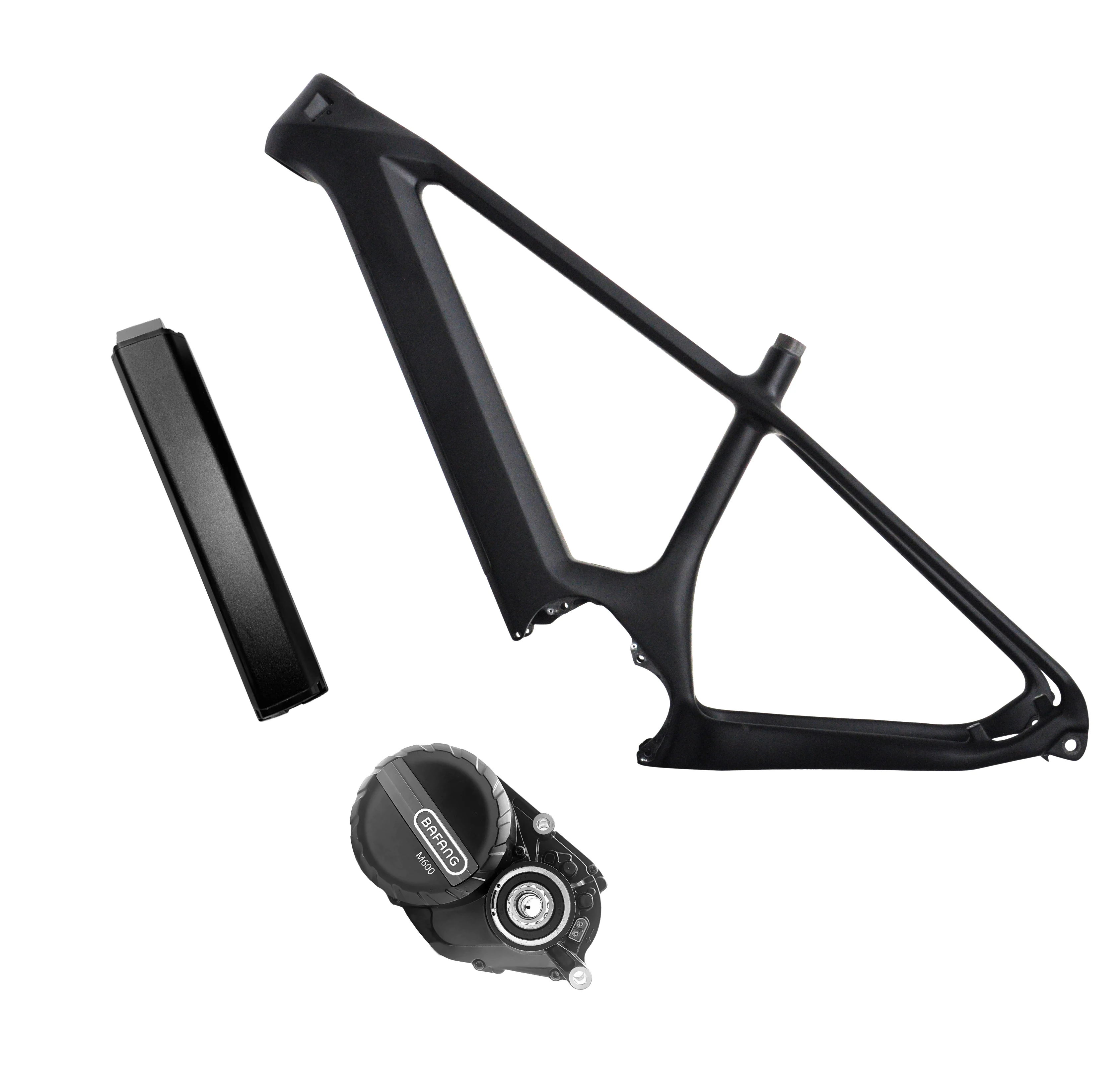 DENGFU E14 Hard Tail Carbon Fiber Ebike Frame for bafang m510 m560 m600 motor 29er