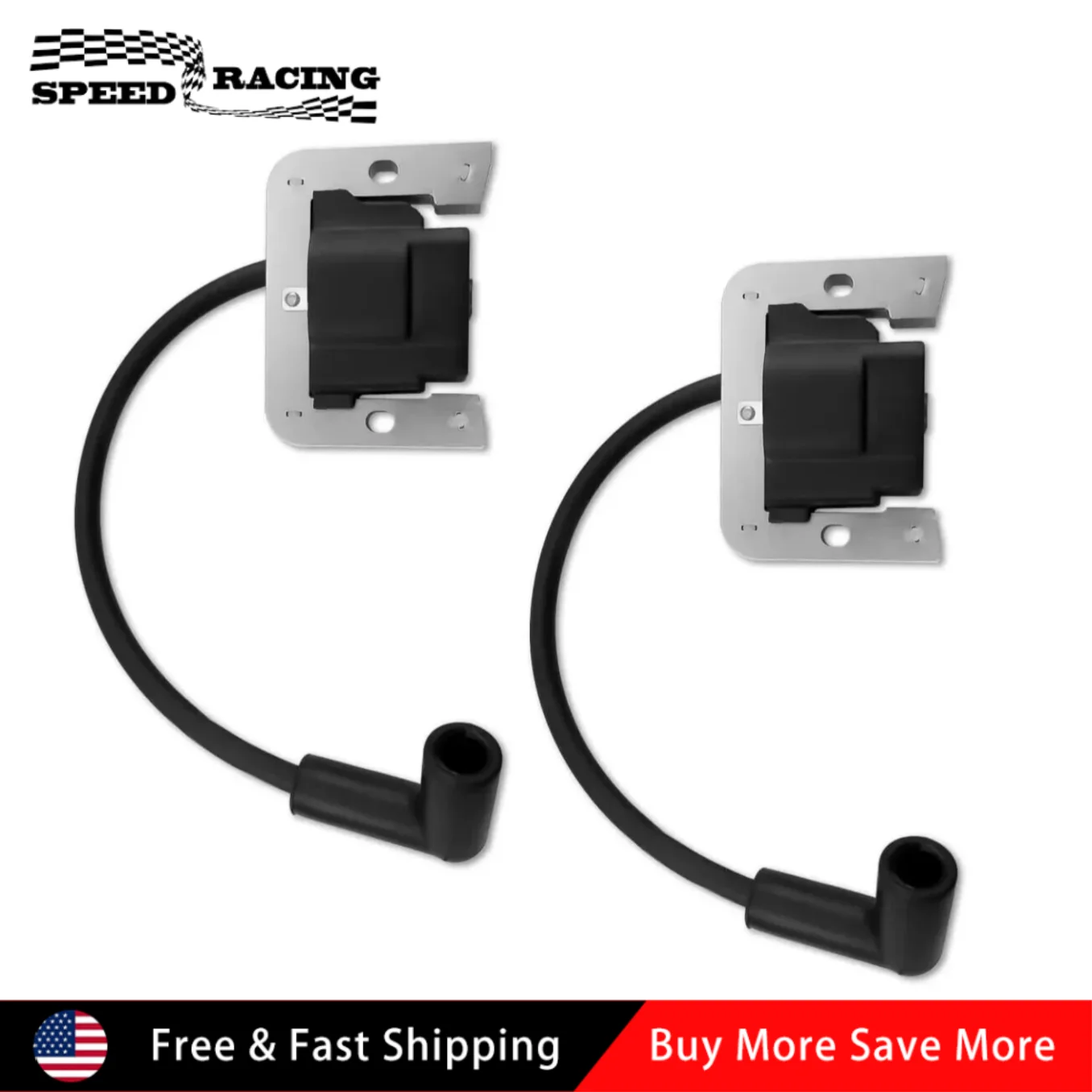 

24-584-52-S 24-584-63-S 24-584-89-S 2pcs Ignition Coil Black For Kohler SV735-0017 SV740-0020 SV735-0018 SV735-0019