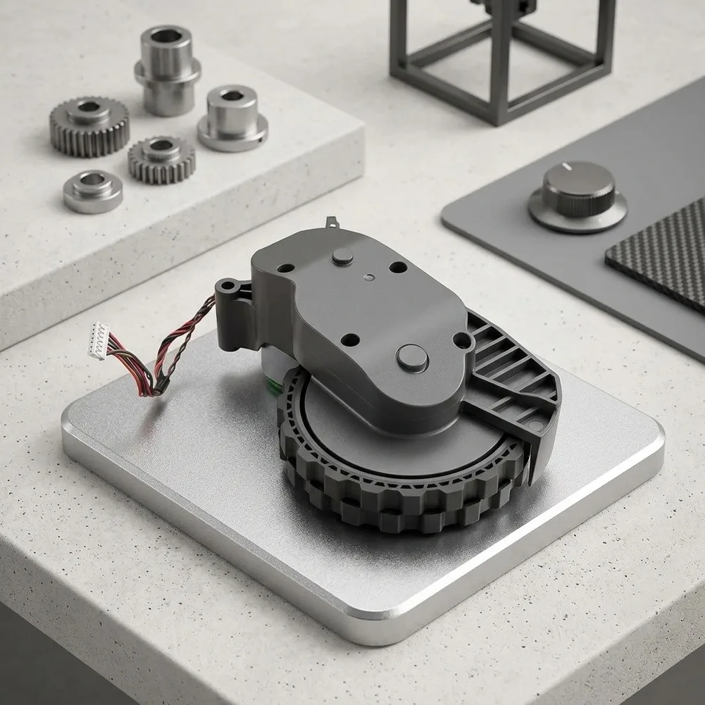 For Daily Maintenance Replacement Drive Wheels Non-slip Tire Kit Compatible Robot Vacuum Wheels Robot Vacuum Parts