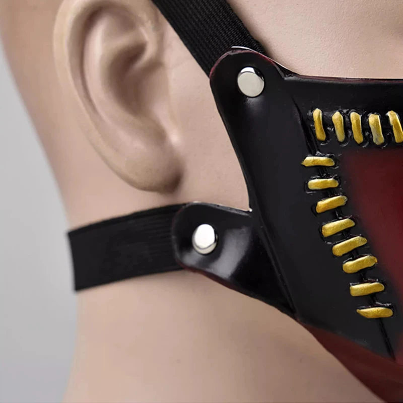 إصلاح تأثيري اللاتكس قناع أنيمي بطلي الأكاديمية ثمانية مبادئ الموت دور اللعب الطيور منقار قناع هالوين كرنفال الدعائم