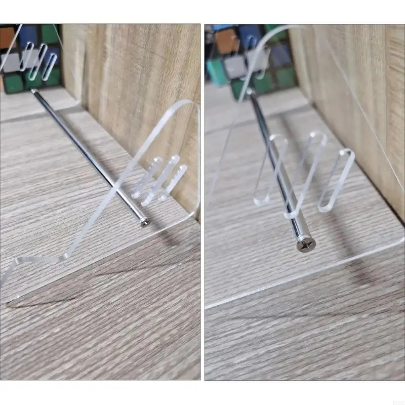 B03C Keyboards Display Stand Transparent Acrylic Keyboards Stand Computer Detachable Mechanical Keyboards Rack