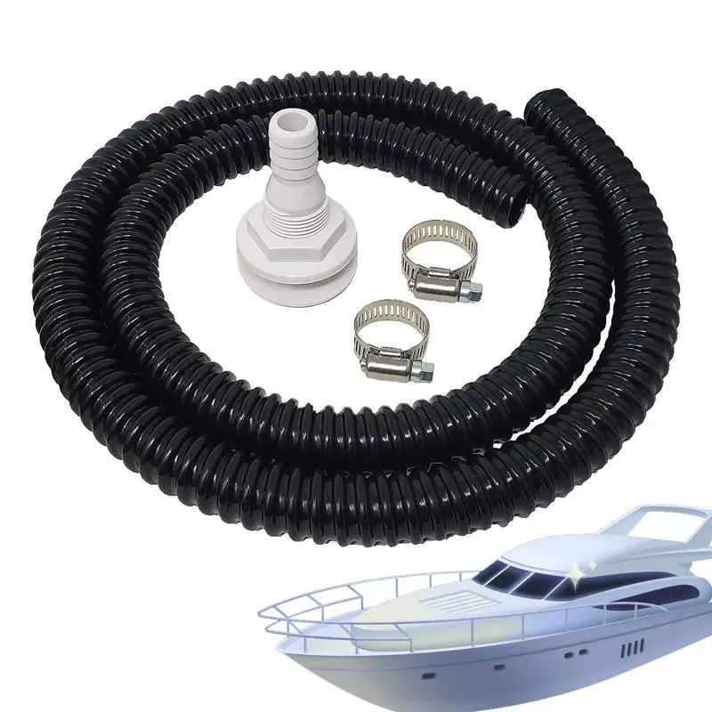 Bilge Pump Hose Kit Bilge Pump Installation Kit Sleeveless Design Pipe Kit For Small Swimming Pools Sewage Sampling Liquid