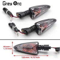 Bombilla de luz intermitente delantera y trasera de 300mm, lámpara intermitente para Triumph Daytona 675 2009-2015 675R 2011-2015 Tiger 800 800XC 2011-2015