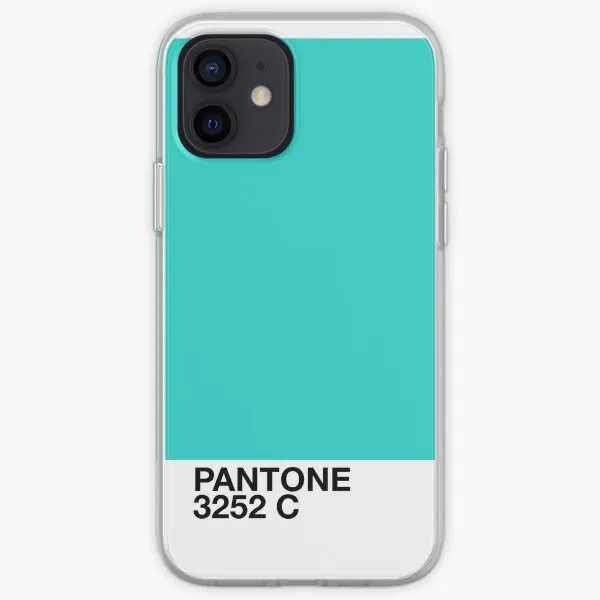 Pantone 3252 C Iphone Tough Case  Phone Case Customizable for iPhone X XS XR Max 6 6S 7 8 Plus 11 12 13 14 Pro Max Mini Silicon