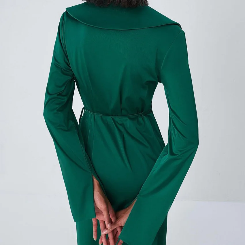 2025 Tiered Ruffle Midi Dress Puff Sleeve Babydoll Smocked Waist French Vintage Office-Ready Dress Brunch Hidden Back Zipper Y2K
