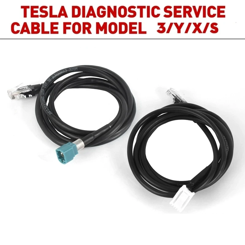 

OEM NO. 1137658-00-A 1137658-00-C 1.5Meter for Tesla Diagnostic Service Cables Ethernet For Toolbox 3, S 3 X Y Ethernet Repair