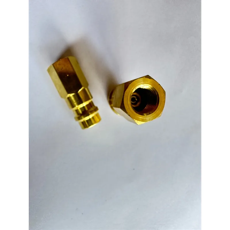 R1234YF pipeline adapter, high and low pressure connector to 1/4SAE interface, for automotive air conditioning maintenance