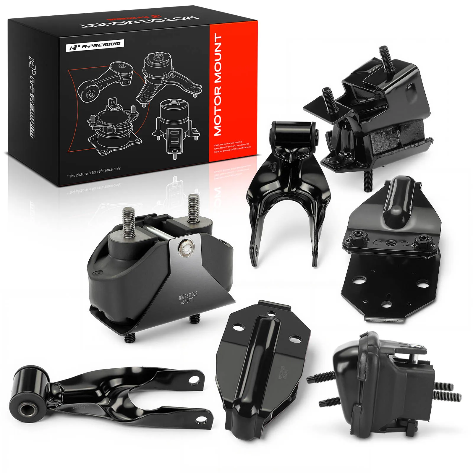 A-Premium 7pcs Engine Motor & Transmission Mount for Chevrolet Impala 2006-2009 Monte Carlo 2006-2007