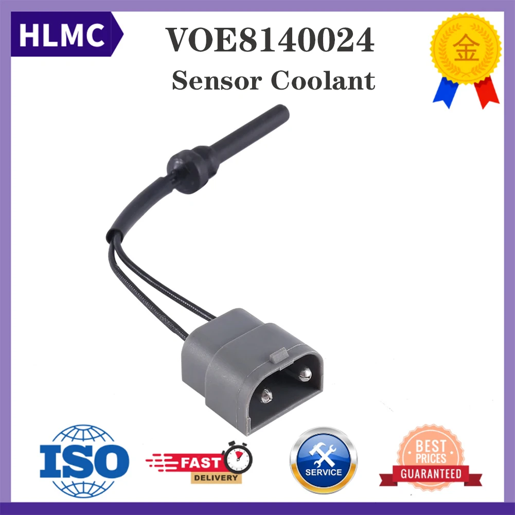 Coolant Temperature Sensor 8140024 21399626 For Truck VN VNL VHD 630 670 780 FM7 FM9 FM12 FH12 FH16 A25D A25E A30D