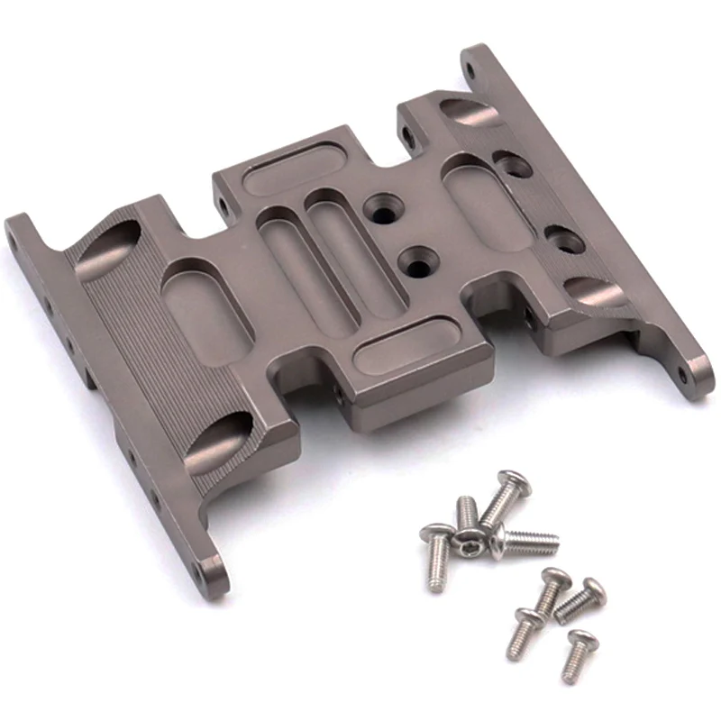 

SCX10 Aluminum Alloy Metal Gearbox Mount Holder for 1/10 RC Crawler Axial SCX10