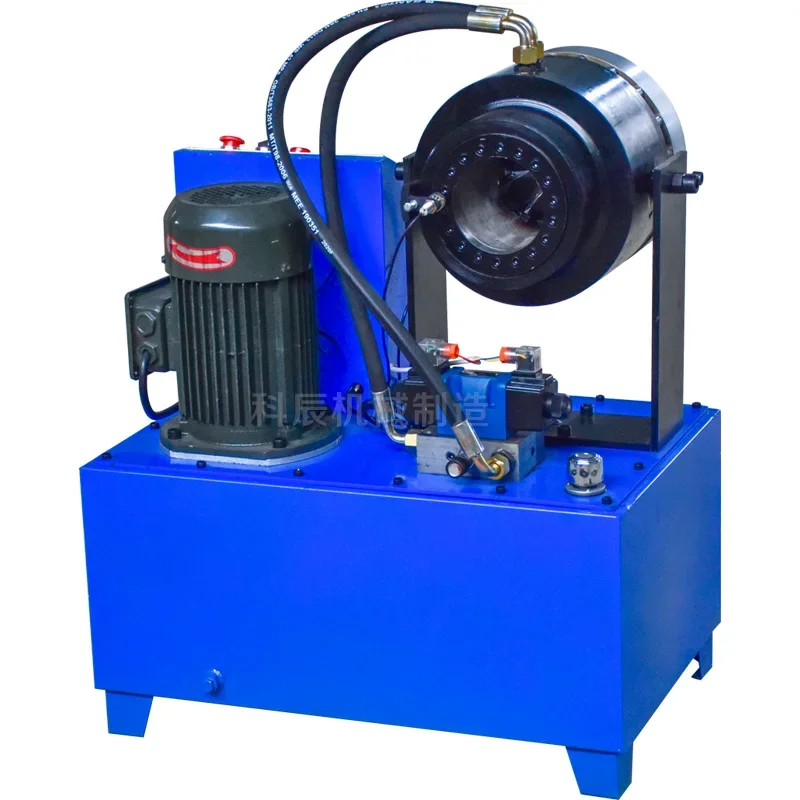 Steel Pipe Shrinking Machine High Pressure Oil Pipe Crimping Machine Hydraulic Compression Port Round Pipe Machine