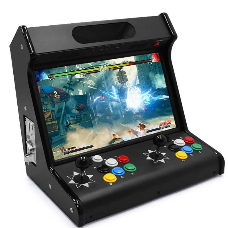 3D Pandora arcade WiFi 10000 Games 18.5 Arcade Cabinet Machine 2 Players Joystick Button with Coin Slooter Arcade Console Bartop