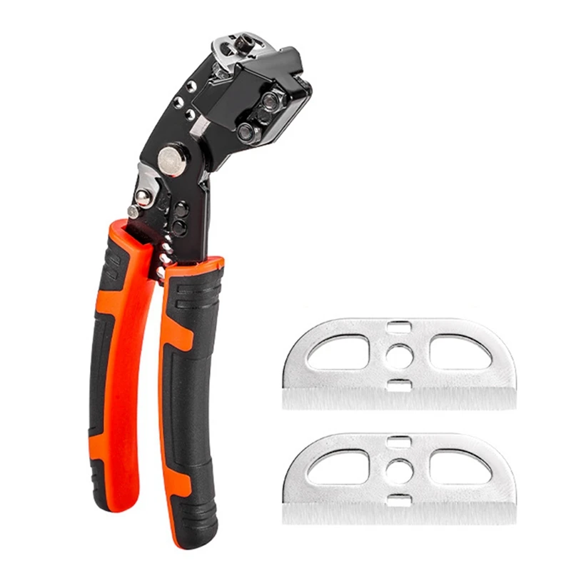 

Multifunctional Wire Stripping Pliers Industrial Electrician Plier For Wire Stripping Cable Cutters A