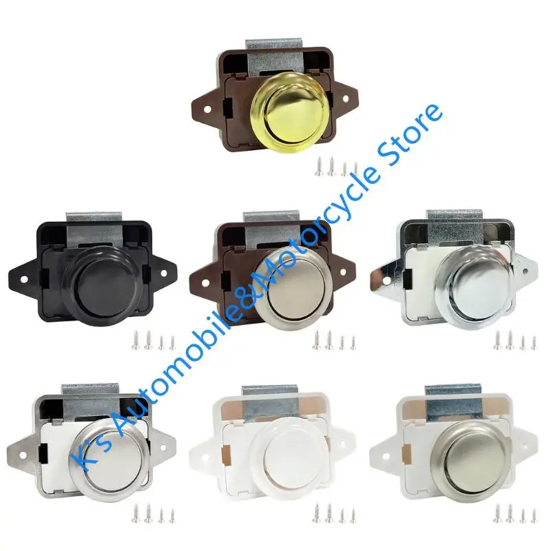 

Q39F Дверной замок без ключа для кемперов, мебельный шкаф, нажимные защелки, мебельная фурнитура