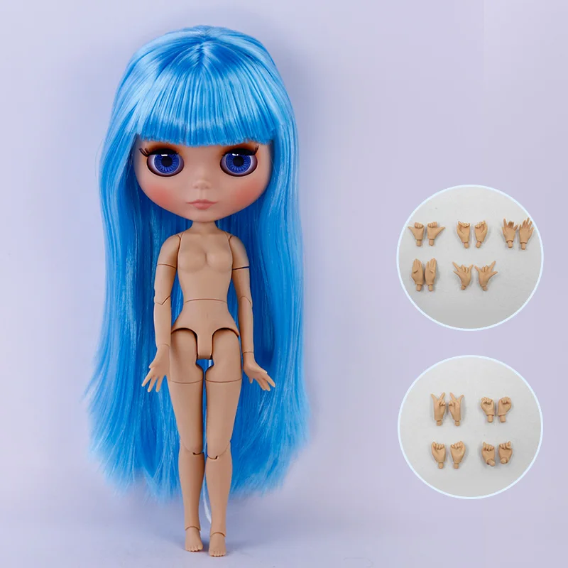 ICY DBS Blyth Puppe, hellbraune Haut, mattes Gesicht mit Augenbrauen, Sonderpreis, 1/6 BJD JOINT Body Neo, Weihnachtsgeschenk, Anime