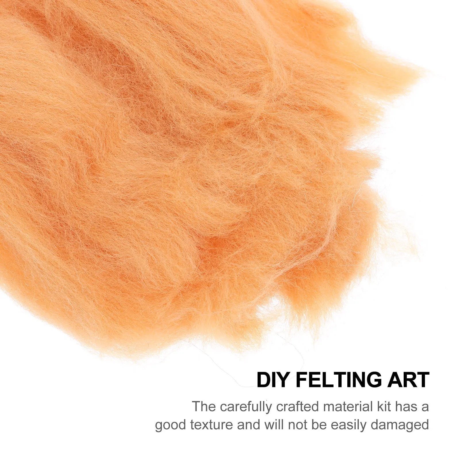 

1Set Penguin Needle Felt Kit DIY Craft Supplies Mini Wool Felting Starter Kit Home Ornaments DIY Materials Penguin Ornament