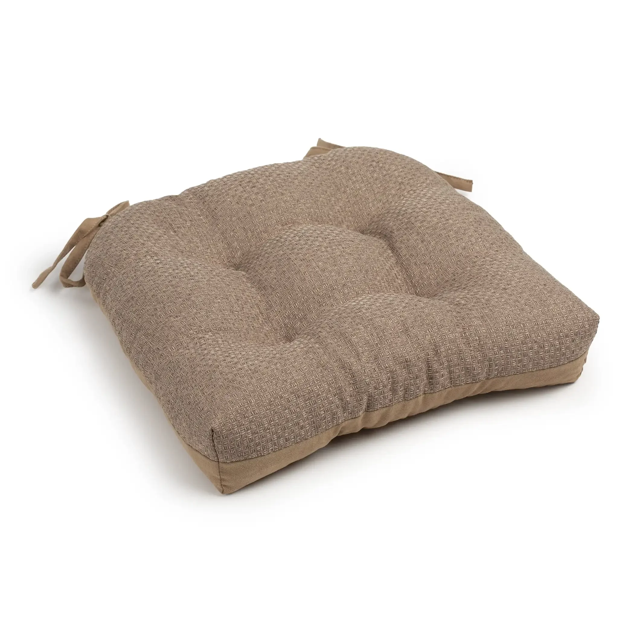 Cojín de Silla de Espuma Viscoelastica Triturada، 16 بوصة × 14.5 بوصة، اللون بيج، Unidad