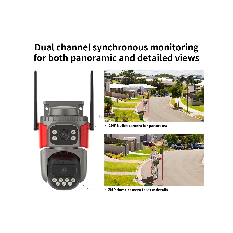 AF621DR Fire Smoke Detector Cam-era with 4G/WiFi Motion Detection Cloud Storage CMOS Sensor Buil-t-in