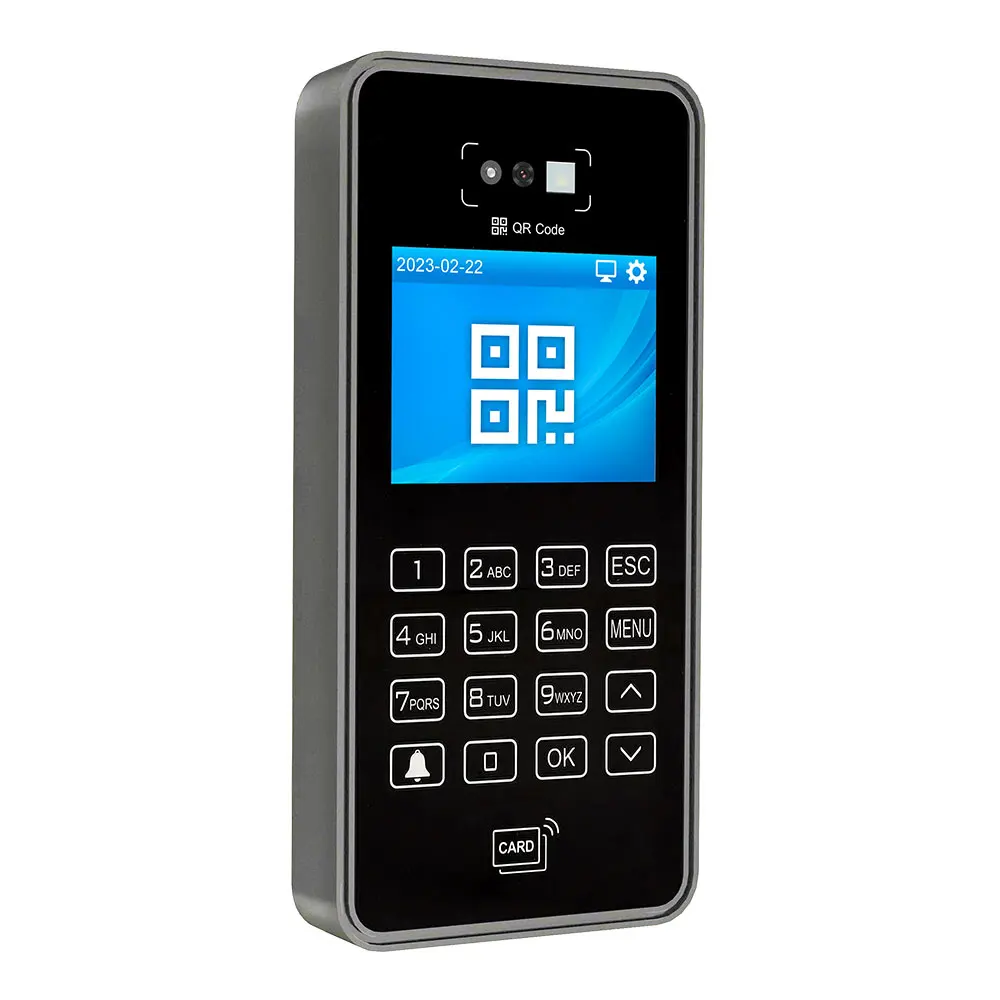 Wifi TCP/IP Access Controller Wiegand Visitor 1D 2D IC/NFC Reader QR Code Reader Dynamic QR Code Access Control