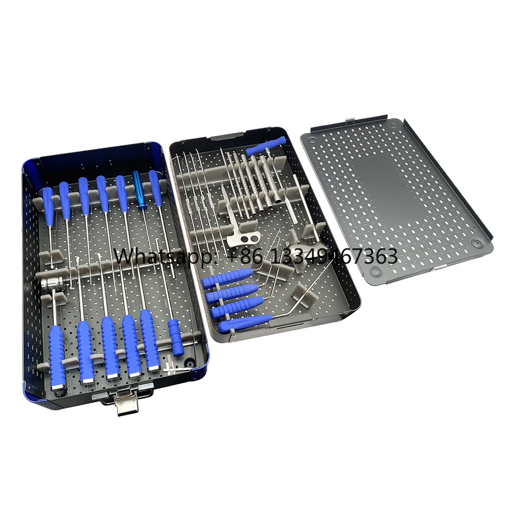 

Fast Shipping Stainless Steel Spinal UBE Spine Instruments Set with case Manufacturer