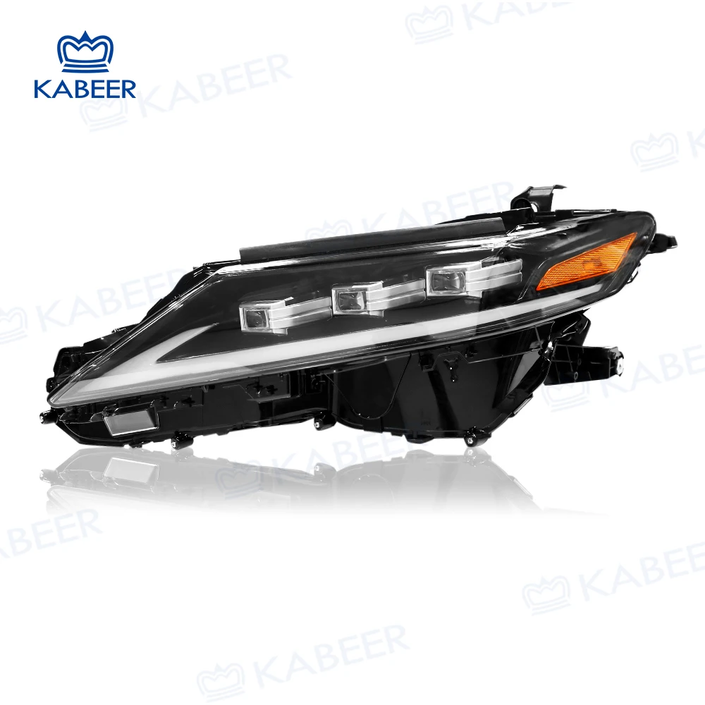 KABEER 2023 Camry Modified Headlight for Toyota 2018-2020  Camry Car to Upgrade to Triple Lens Version with Module Manufacture