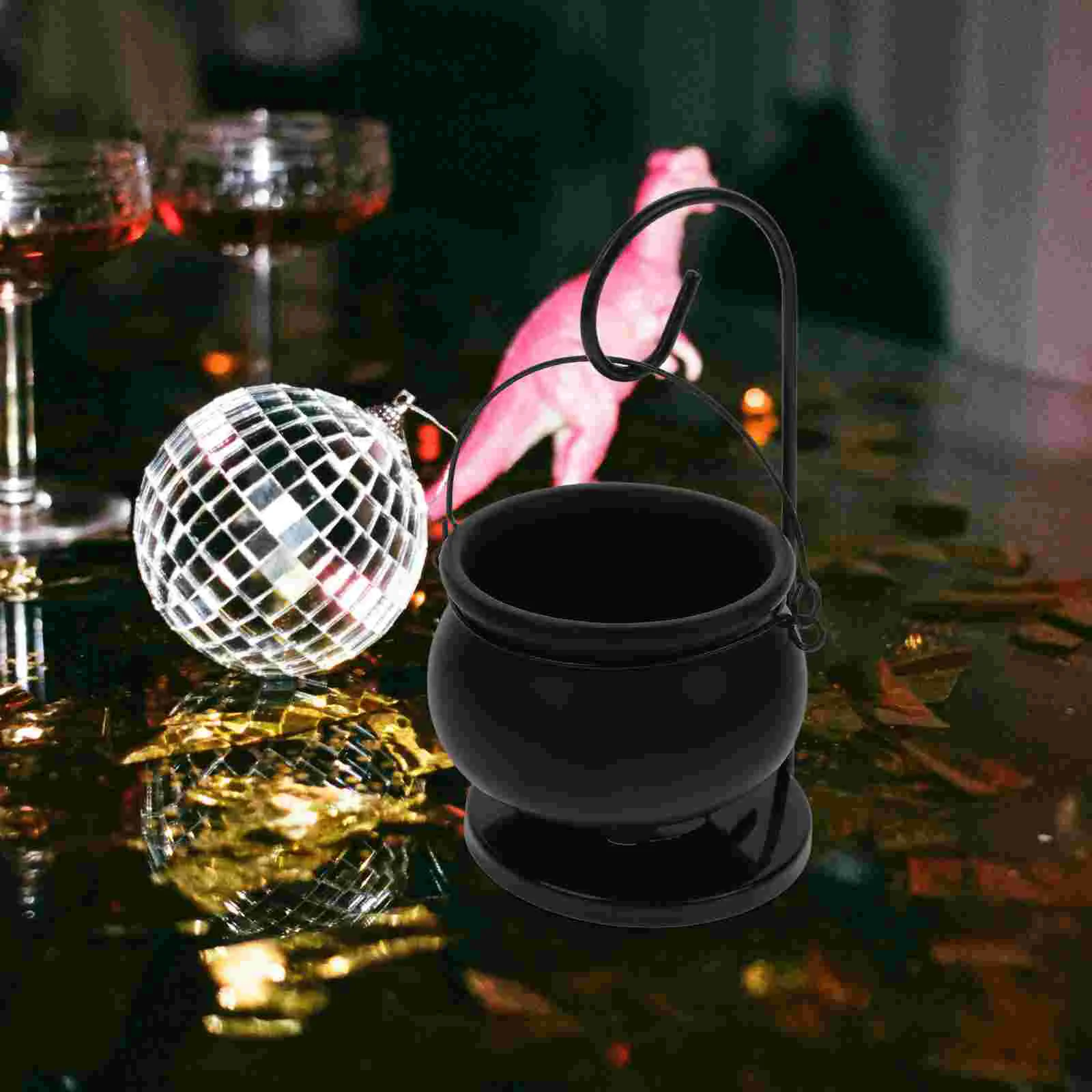 Горелка для ароматерапии на Хэллоуин, подогреватели для воска, праздничное плавкое масло для ароматизированных декоративных горелок, железный распылитель для плавки