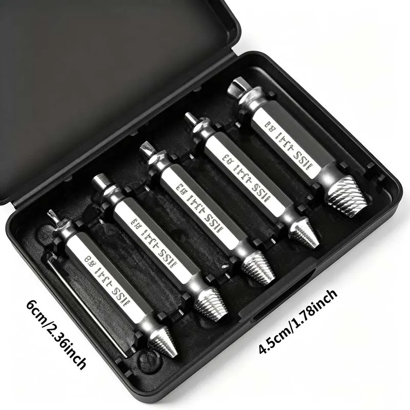 Damaged Broken Screw Extractor Drill Bit Set Stripped Broken Screw Bolt Remover Extractor Easily Take Easy Out Demolition Tools