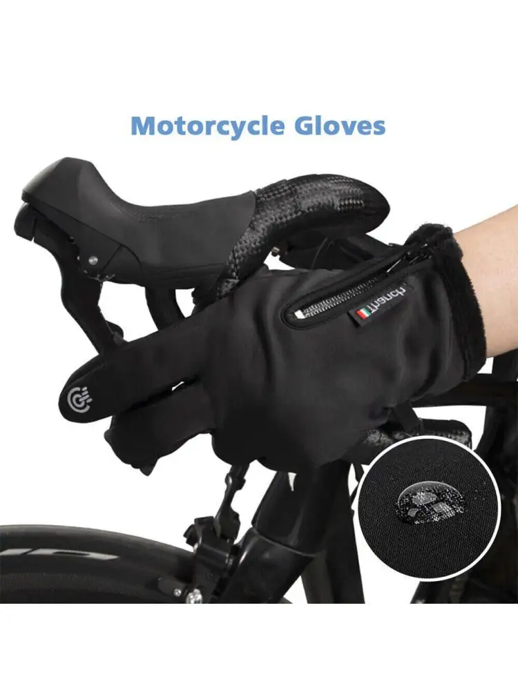 AliExpress FangNymph M-XXL USB Touch Screen Gloves Heated Motorcycle Gloves Cycling Running Ski Winter Gloves Hiking Walking Anti-Slip Glove